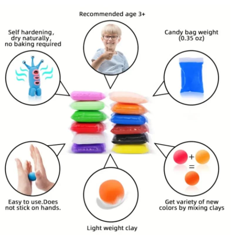 Lightweight Clay for Kids