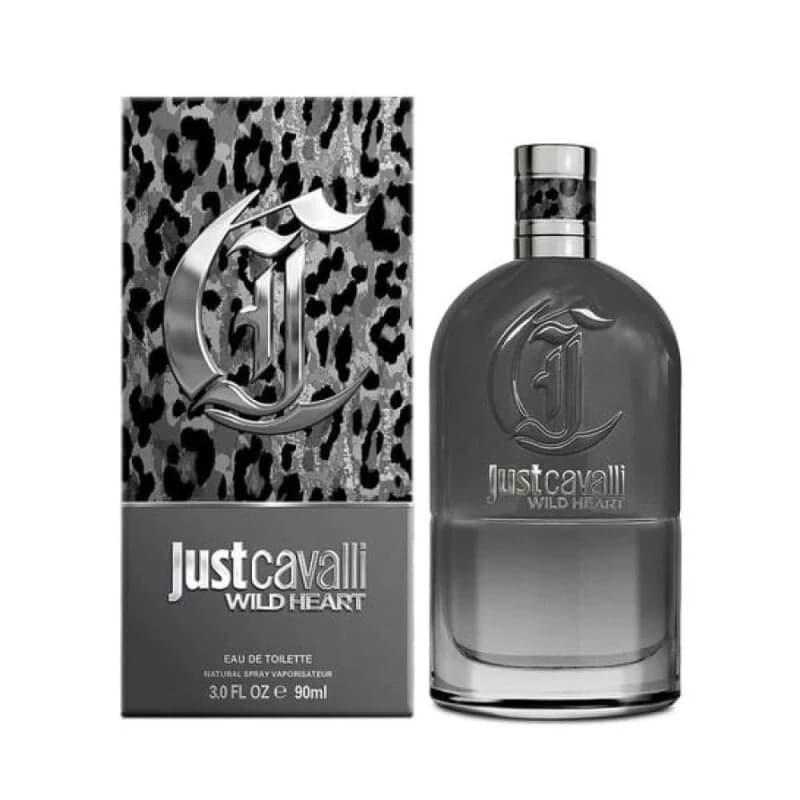 صورة عطر روبرتو كفالي وايلد هيرت للرجال – 90 مل زجاجة عطر Just Cavalli Wild Heart أو دو تواليت للرجال