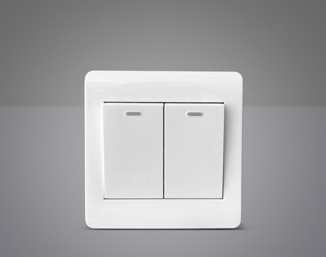 Double electrical switch 7*7
