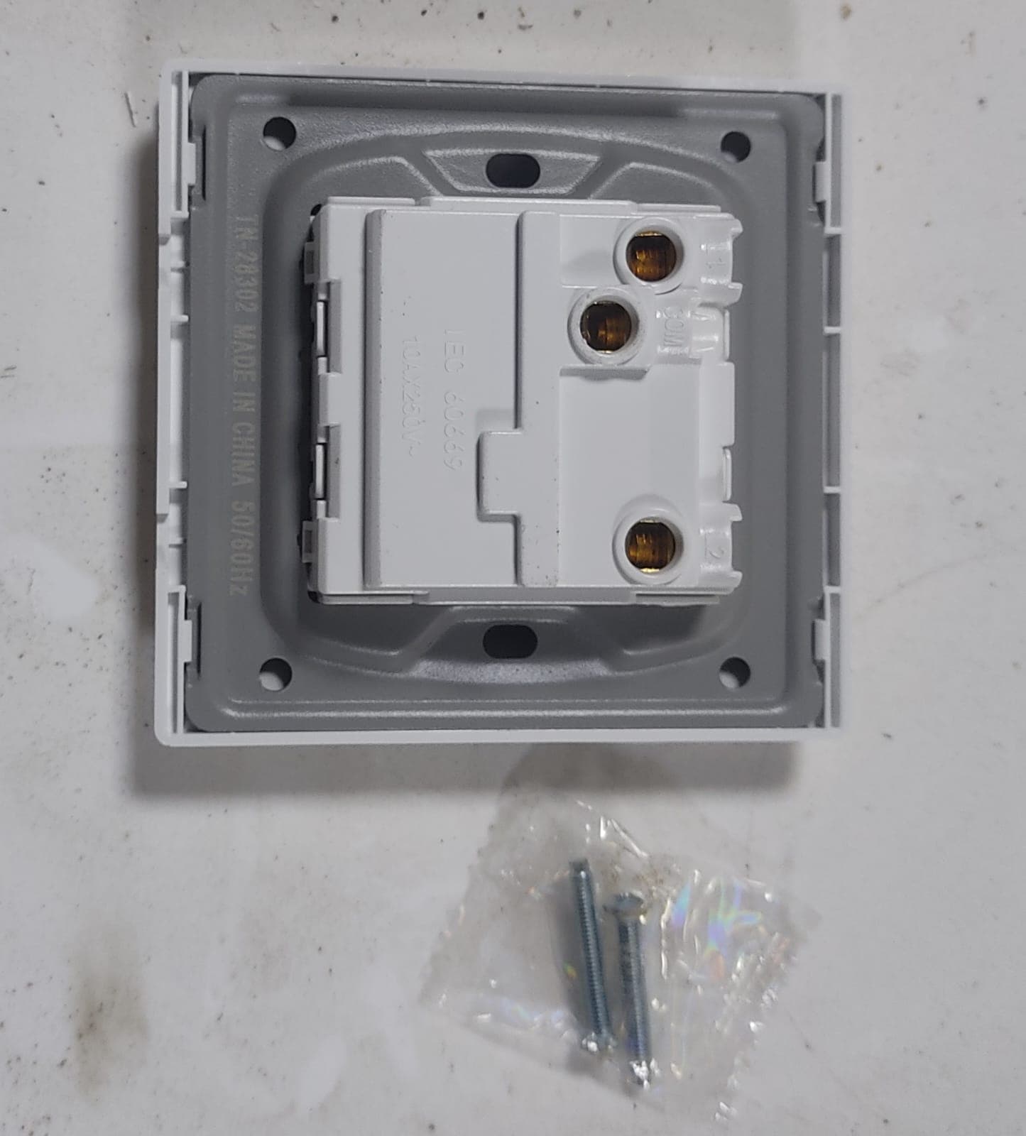 Double electrical switch 7*7