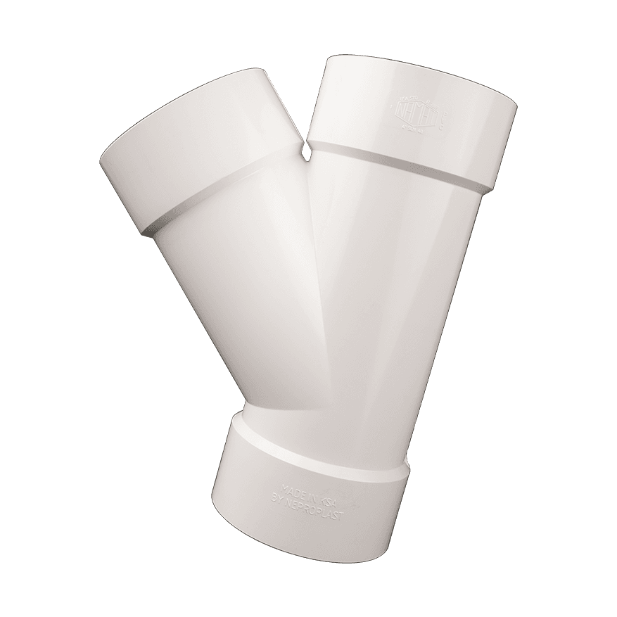zenit-white-pvc-tee way- 2inch- S.40