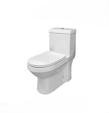 25cm Western-style floor toilet, Saudi-made white ceramic, Nours brand