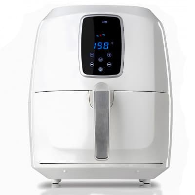 Al Saif digital fryer without oil, 6 liters, white