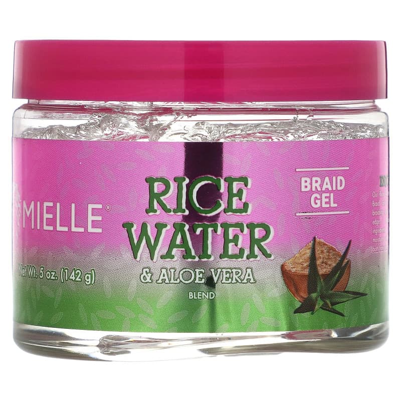 Mielle - Rice Water and Aloe Vera blend, Braid Gel - 142g