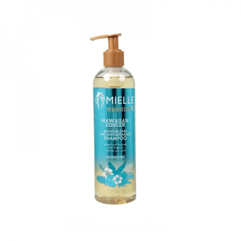 Mielle - Moisture RX, Hawaiian Ginger, Moisturizing and anti-breakage Shampoo, Sulfate-free - 355 ml
