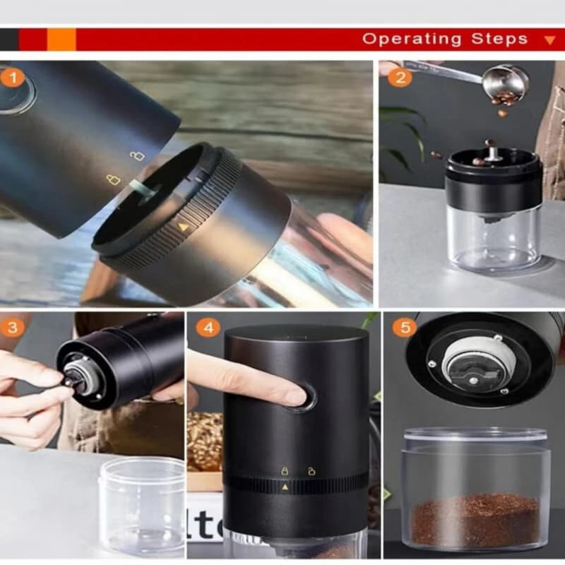 Portable Electric Coffee Grinder