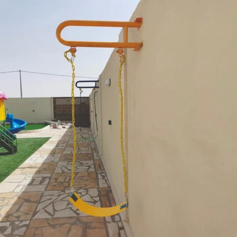 Iron wall swing
