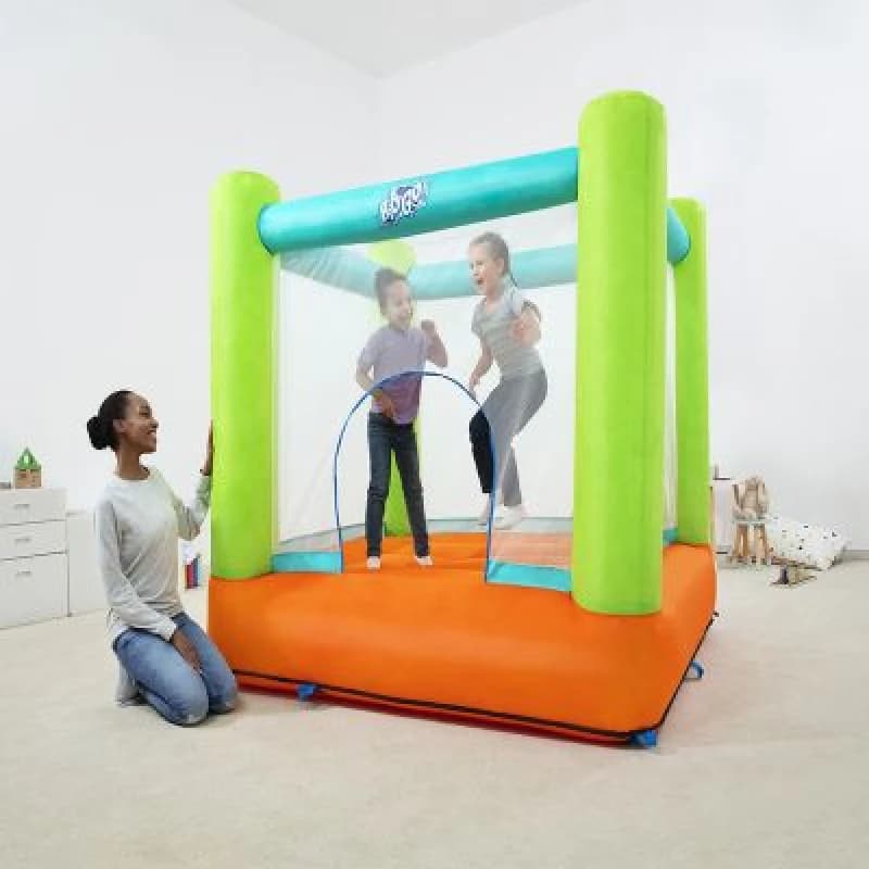 نطاطة نفخ للأطفال من بيست واي® مع مضخة هواء، مقاس 194 × 175 × 170 سم – ممتعة وآمنة لأوقات اللعب النشيطة.