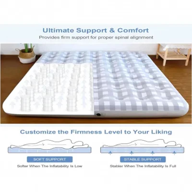 22cm Inflatable Double Air Mattress
