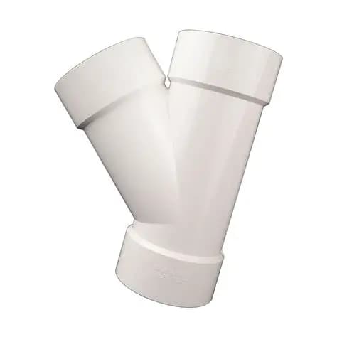 zenit-white-pvc-tee way- 2inch- S.40