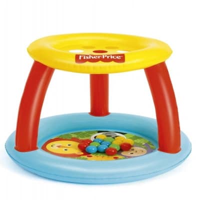 Bestway – Fisher-Price™ Animal Friends Ball Pit 35 in × 35 in × 33 in / 89 cm × 89 cm × 84 cm