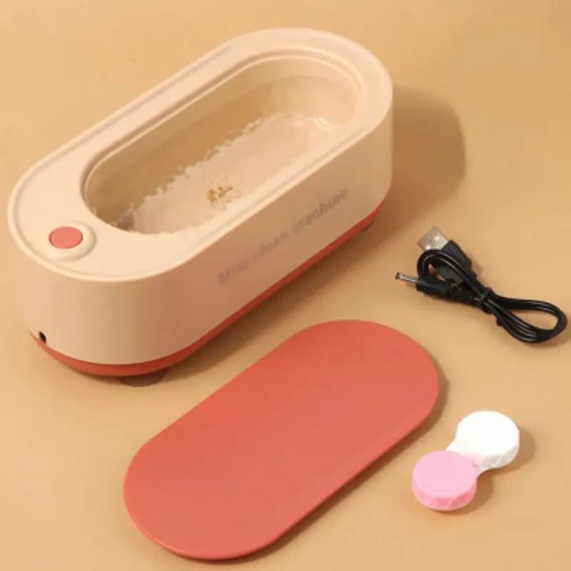 Professional ultrasonic cleaner for jewelry, watches, and eyeglasses – efficient and precise care for your valuables