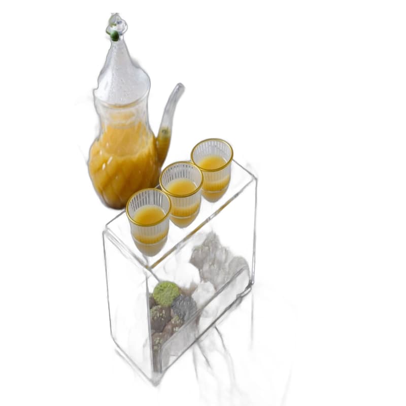 Serving Tray for Sweets & Cups