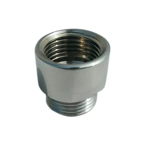 Extension bushing-1/2 x15mm-Chrome. Indian.