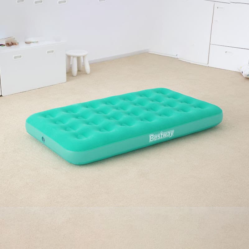 BESTWAY Drowsy Dreamer airbed with Manual Hand Pump 158cm x 89cm x 18cm 26-67918-Green